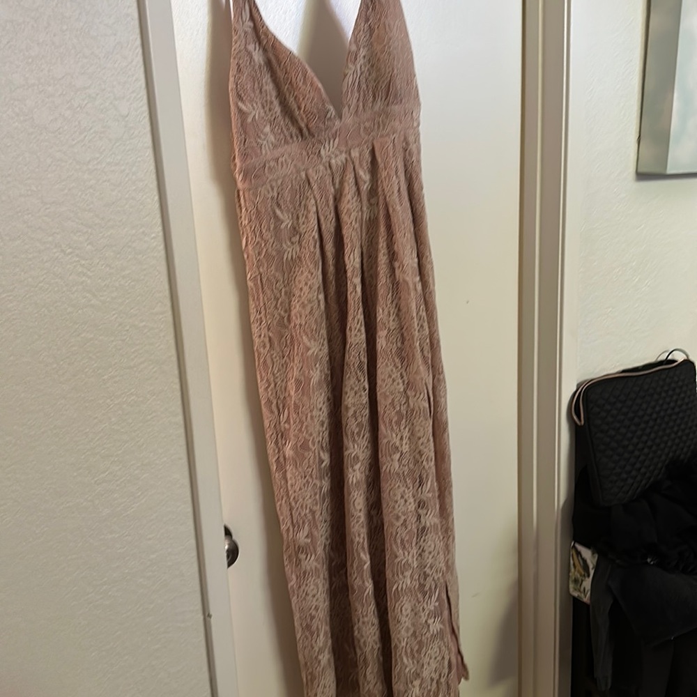 Beautiful long lace dress lace